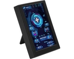 Computer Temperatuurmonitor 3.5" - Mini Secundaire Scherm - IPS Type C - Voor PC Gegevensmonitor - ShopVlot
