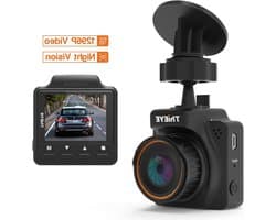 Dashcam - Auto camera - Verkeersregistratie - Groothoeklens - 5 cm scherm - Zwart
