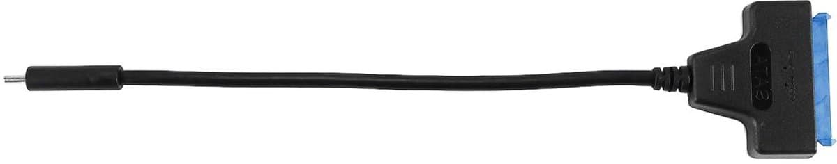 Adapter Kabel - Externe Harde Schijf Kabel - Data Overzetten - UASP Ondersteuning - 20 cm - Zwart — afbeelding 1