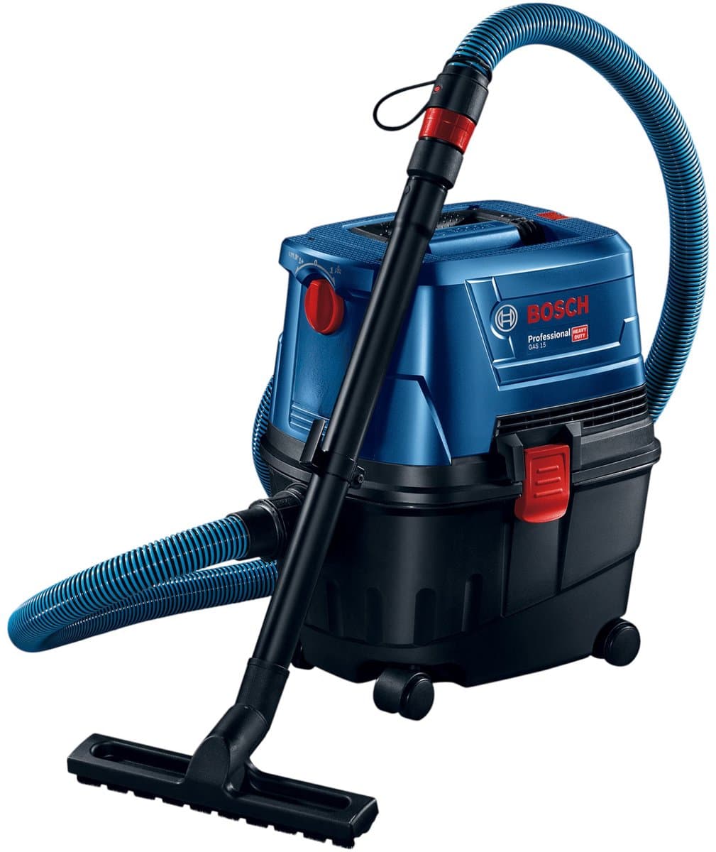 Bosch GAS 15 15 l Trommelstofzuiger Droog en nat 1100 W Combi — afbeelding 1