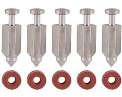 Carburateur Reparatieset 5 Stks - Vervangingsnaald - Rubber Pakking - Voor Briggs Stratton - 398188 - Eenvoudig te installeren