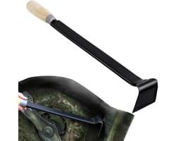 Grasmaaier Schraper - Reinigingsgereedschap - Gazononderhoud - Lange Houten Handgreep - 40 cm - Uniek