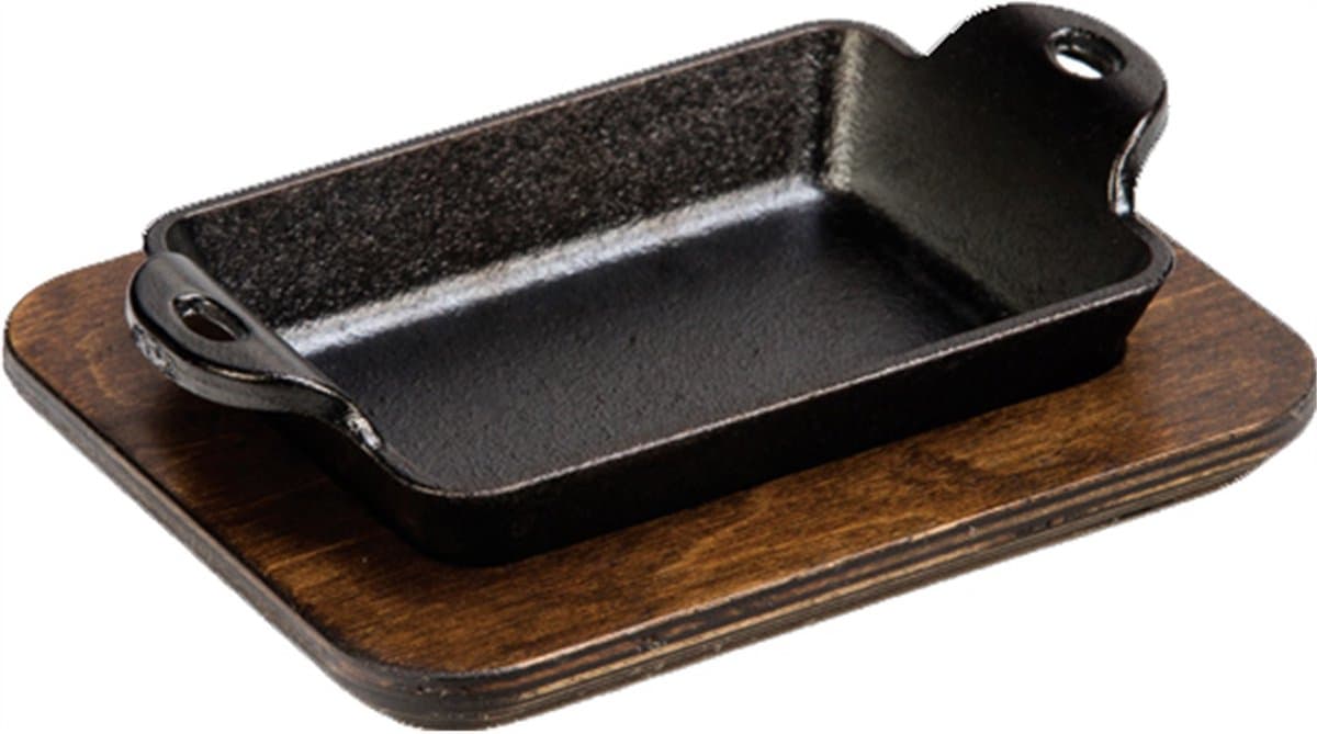 Lodge Logic houten onderzetter voor ovenschaal — afbeelding 1