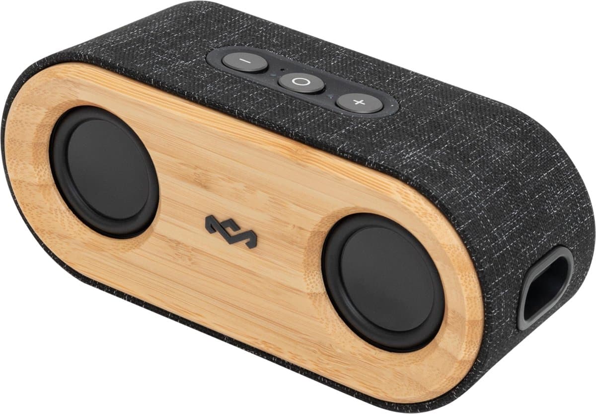 House of Marley Get Together 2 Mini Bluetooth Speaker - Draadloos - Waterproof - 15 Uur Batterijduur - Party Pair - Bass boost EQ - 20 watt vermogen — afbeelding 1