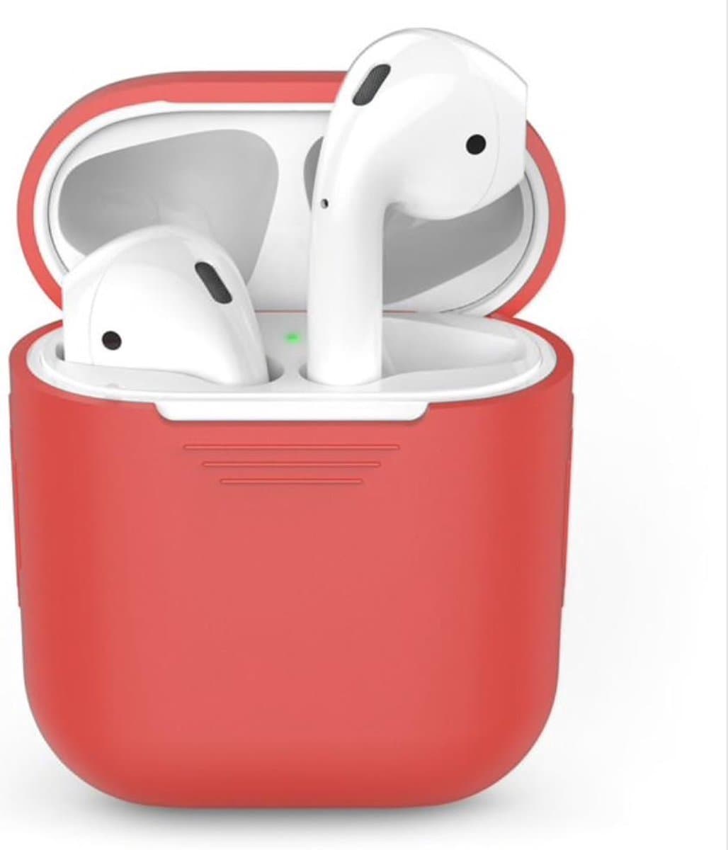 New Age Devi - Hoesje geschikt voor Apple Airpods - case - Rood — afbeelding 1