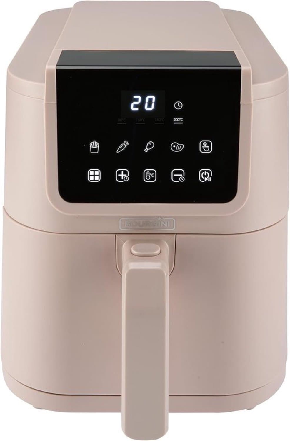 Airfryer - Heteluchtfriteuse - Frituren met minder vet - Compact ontwerp - 5 Liter - Beige — afbeelding 1