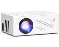 JMZR® Mini Beamer - Projector met Wifi - Bluetooth - Wit
