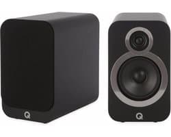 Q Acoustics 3020i - Boekenplank Luidspreker - Mat Zwart (per paar)