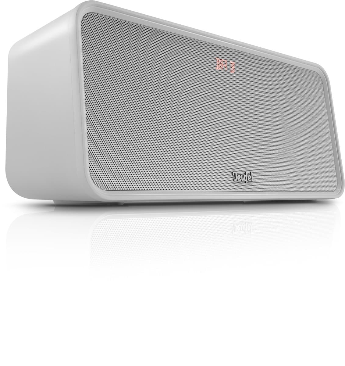 Teufel BOOMSTER 4 - Robuuste 2.1 bluetooth-speaker met DAB+ en FM-radio - Tot 23 uur batterijduur - Spatwaterbescherming, USB-C - Moon Gray — afbeelding 1