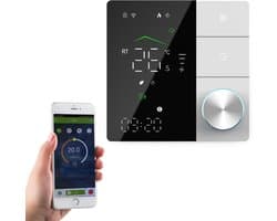 Slimme WiFi Thermostaat voor CV-ketel en Gasboiler - App Bediening en Spraakbesturing