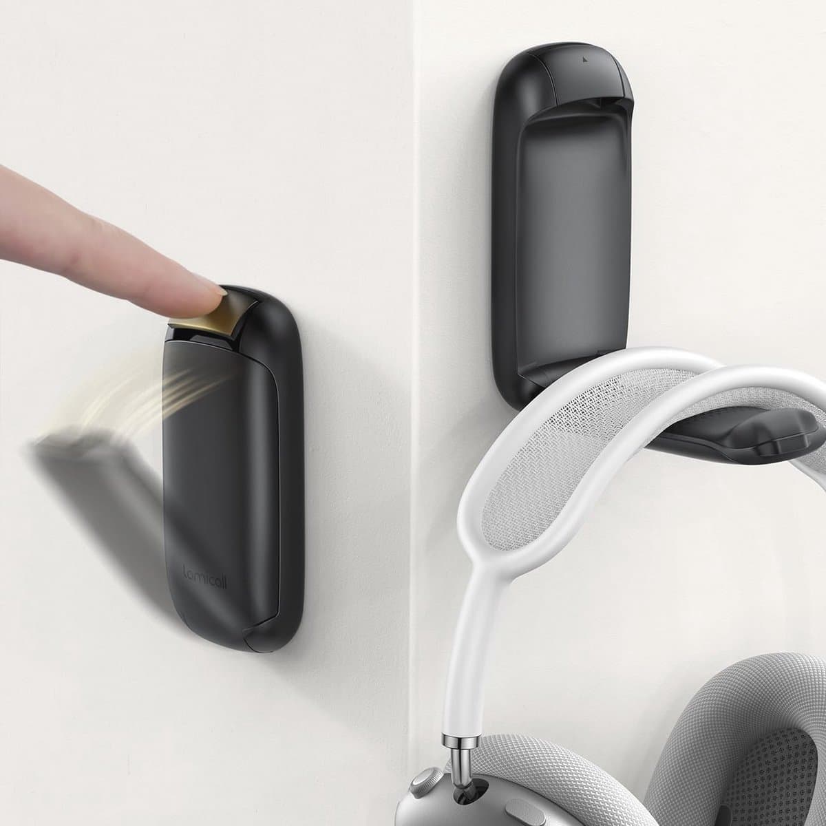 Hoofdtelefoonhouder - Vouwbare en Zelfklevende Headset Stand voor Gaming Accessoires — afbeelding 1