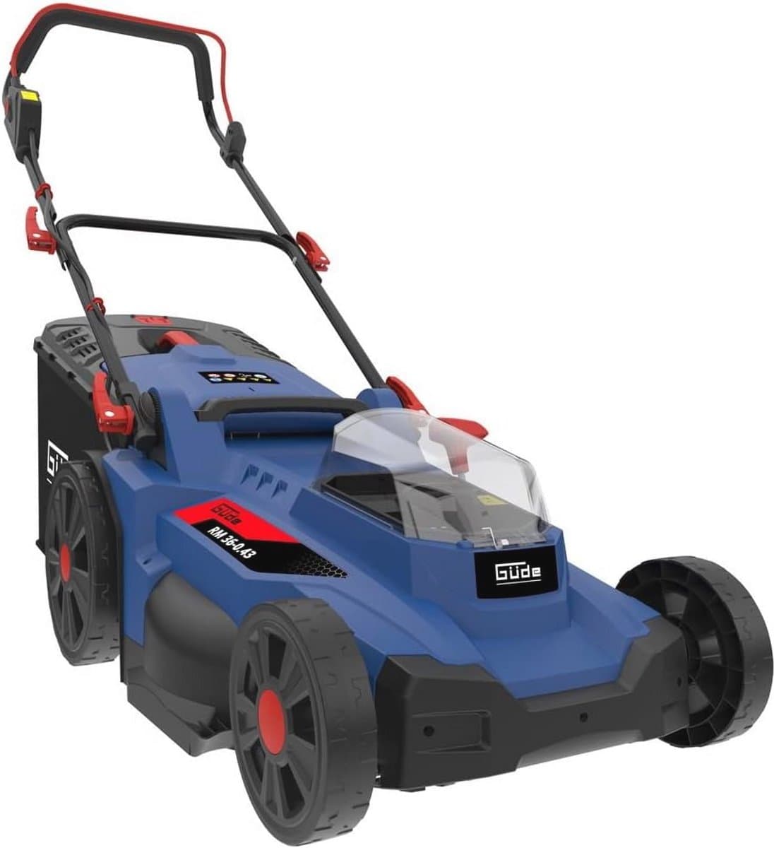Accugrasmaaier 36V met borstelloze motor - 430 mm maaibreedte en 6-voudige hoogteverstelling — afbeelding 1