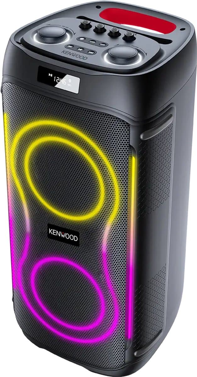 Kenwood AS-P400BT Partyspeaker BT/TWS/USB, 3600mAh accu zwart — afbeelding 1