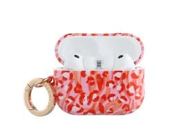 Selencia Case - Hoesje geschikt voor AirPods Pro 3 - Wild Spots Lipstick