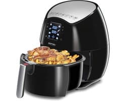 Olievrije Airfryer 4,5L - Digitale Heteluchtfriteuse met 8 Programma's en Timer