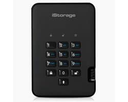 Beveiligde Draagbare Externe Harde Schijf 2TB met PIN-Toegang en Hardware-Encryptie
