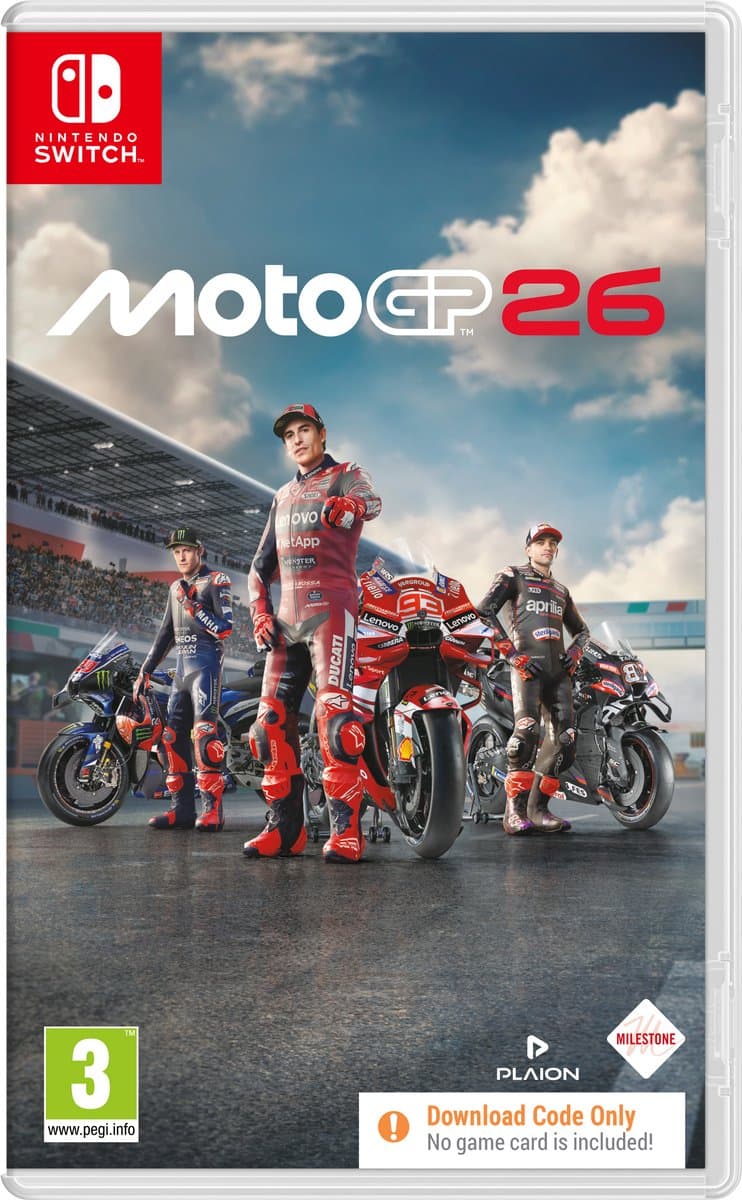 MotoGP 26 - Nintendo Switch (Code in Box) — afbeelding 1