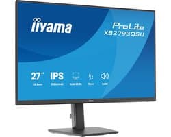 iiyama ProLite XB2793QSU-B1 - 27 inch - QHD - IPS - USB-Hub (2x) - verstelbaar