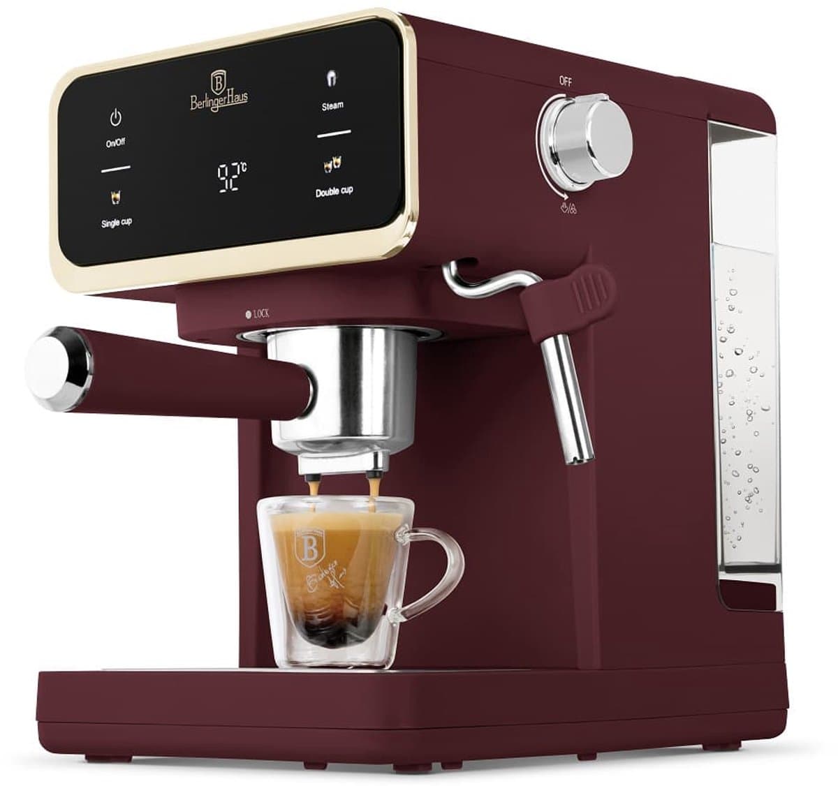 Berlingerhaus 9848 - Espresso - koffie - Senseo - Touchscreen - Machine - Leonardo Collection — afbeelding 1