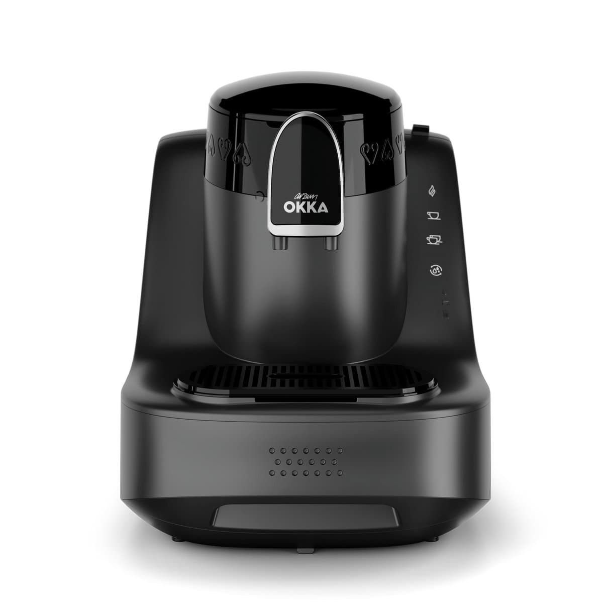Arzum OKKA Elite Turks Koffiezetapparaat OK0040-2600 | Zwart/Grijs - 2 kopjes - Aanpasbare temperatuur - Volautomatisch - 710W — afbeelding 1
