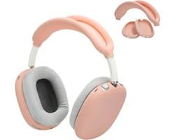 Hoofdtelefoon Bescherming - Hoesjes Set - Koptelefoon Gebruik - Specifieke Pasvorm - 16.5 x 8.5 cm - Dusky Pink