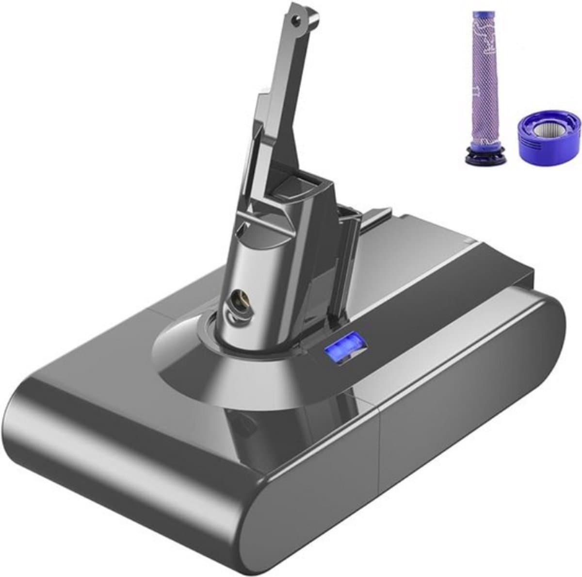 Vervangende Accu / Batterij voor Dyson V8 met filterset Accu / Batterij / 4500 mah — afbeelding 1