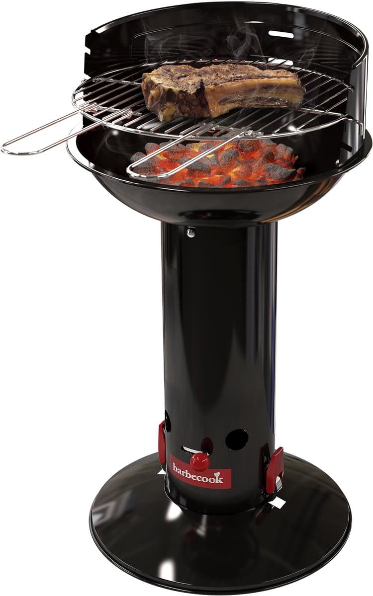Barbecook Loewy 40 Houtskool Barbecue - Grilloppervlak Ø 40 cm - Met Quickstart Systeem - Zwart — afbeelding 1