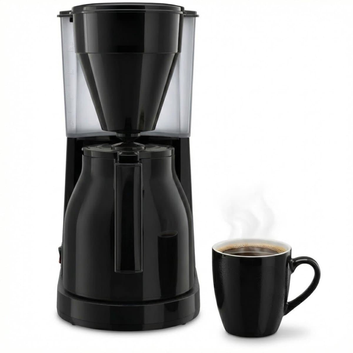 NBAP® Koffiezetapparaat met Thermoskan - Koffiemachines - Zwart — afbeelding 1