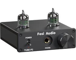 Mini HiFi Stereo Hoofdtelefoonversterker met Vacuümbuizen - Laag Ruisniveau