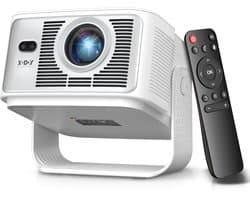 XGODY Gimbal 7 Smart Projector - 900 ANSI Lumen Full HD 1080P, Android 14.0, WiFi 6, Auto Focus, 10W Lautsprecher - Draadloze Beamer voor Binnen en Buiten