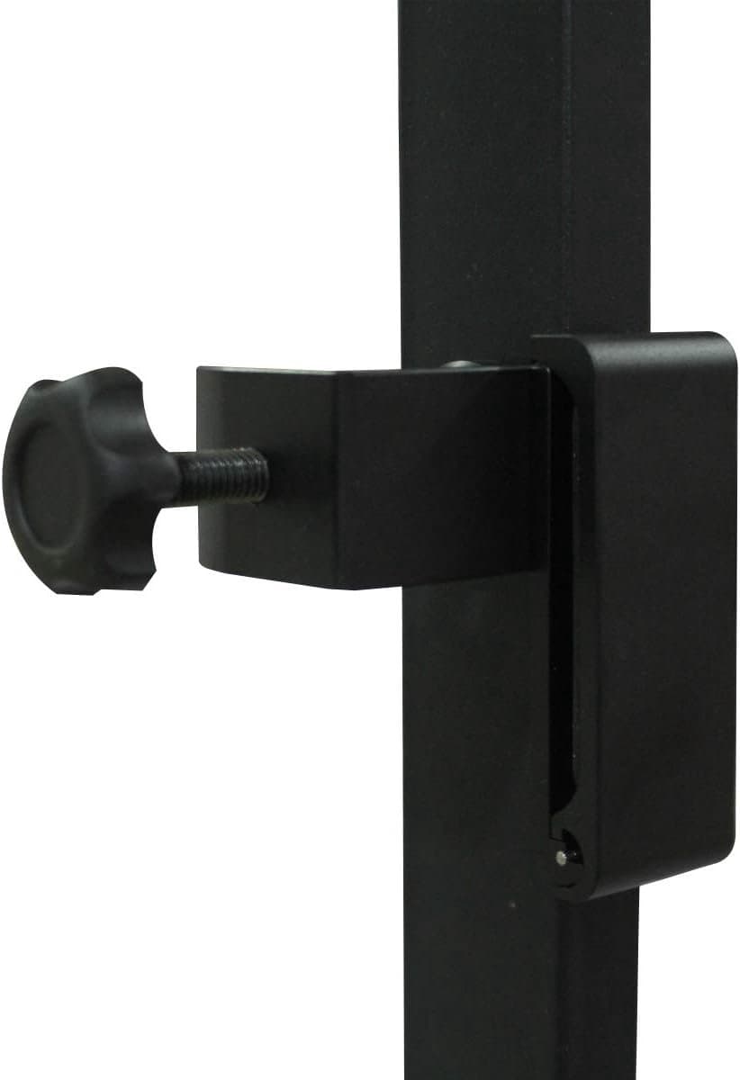 Opvouwbare Hoofdtelefoon Houder met Klem voor Onder Bureau - Metalen Headset Stand met Rubberen Bescherming — afbeelding 1