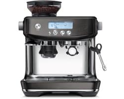 Sage SES878BST the Barista Pro Black Stainless Steel - Pistonmachine - 3 sec. opwarmtijd - Espressomachine - Thuisbarista