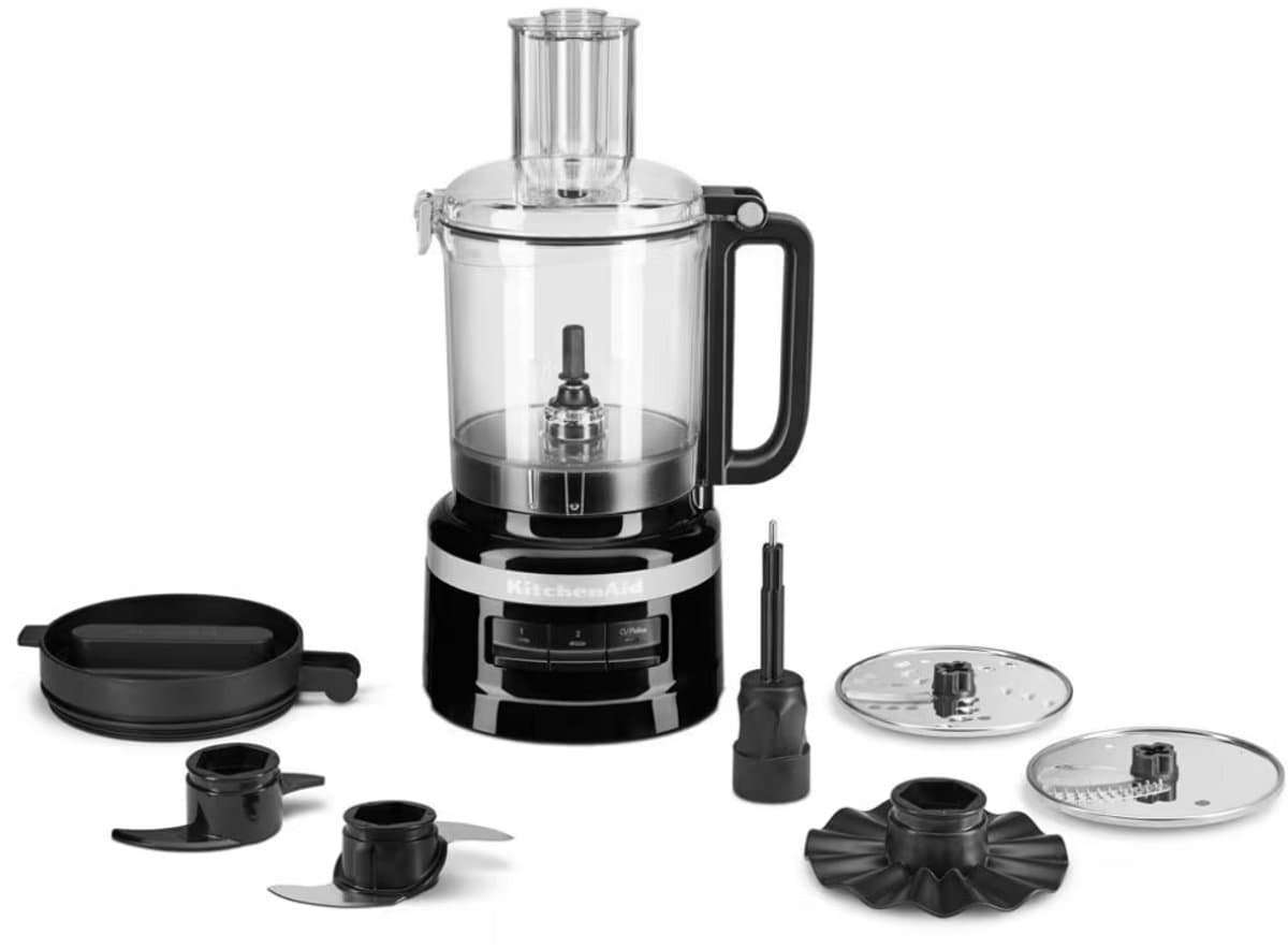 KitchenAid 5KFP0921EOB - Foodprocessor - Zwart - 2.1 L - 250 W — afbeelding 1