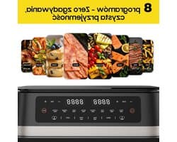 Airfryer – Heteluchtfriteuse – Digitale Friteuse – Gezond Koken – XXL 11L – 2950W Vermogen – Dual-Zone Met Verwijderbare Divider