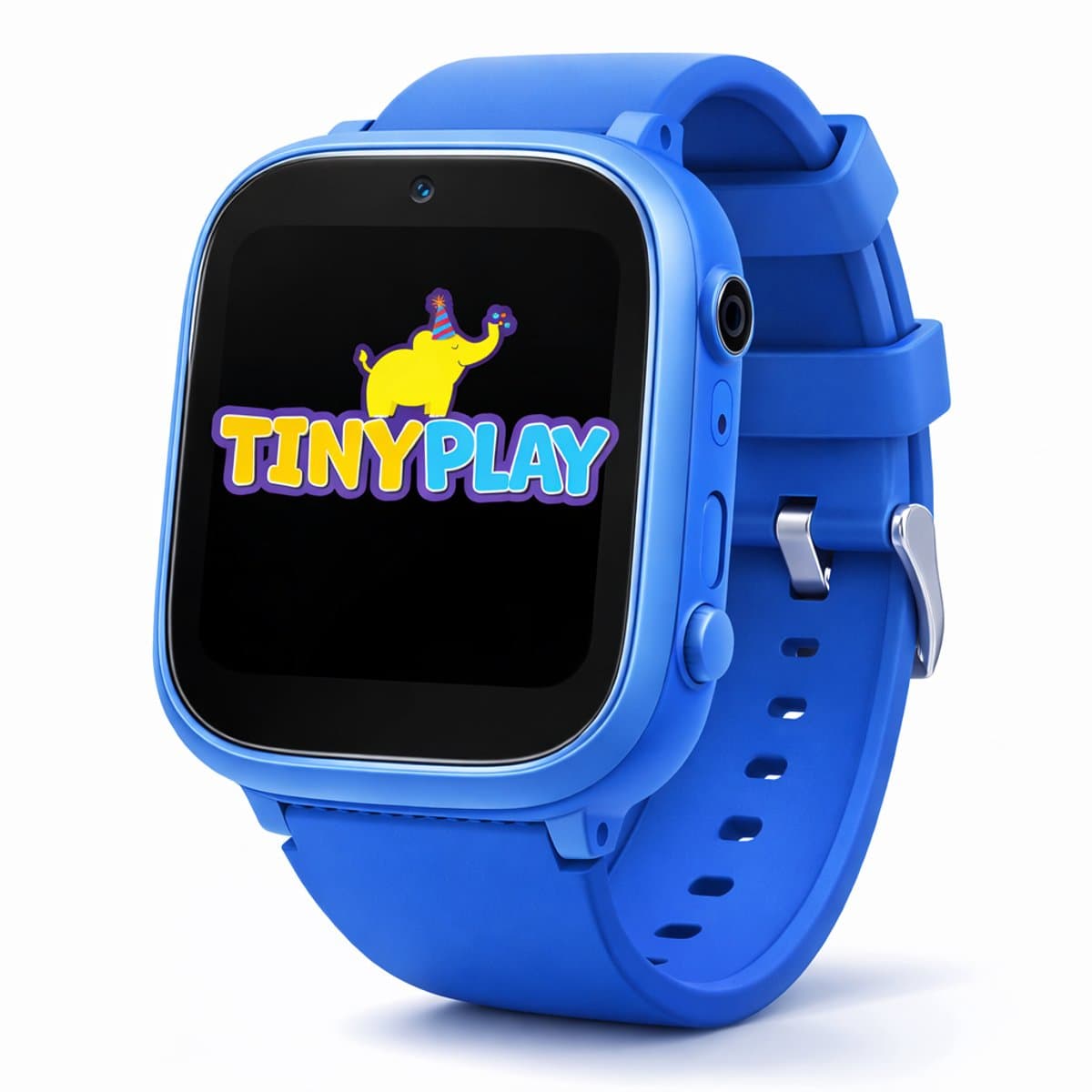 TinyPlay Smartwatch Kinderen - Dual Camera - Spelletjes - USB Oplaadbaar kinderhorloge - Kinder smartwatch - Jongen - Blauw — afbeelding 1