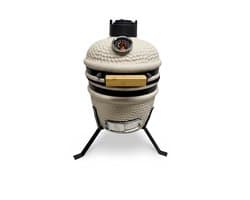 Own grill keramische kamado barbecue 13 inch Mini creme V2