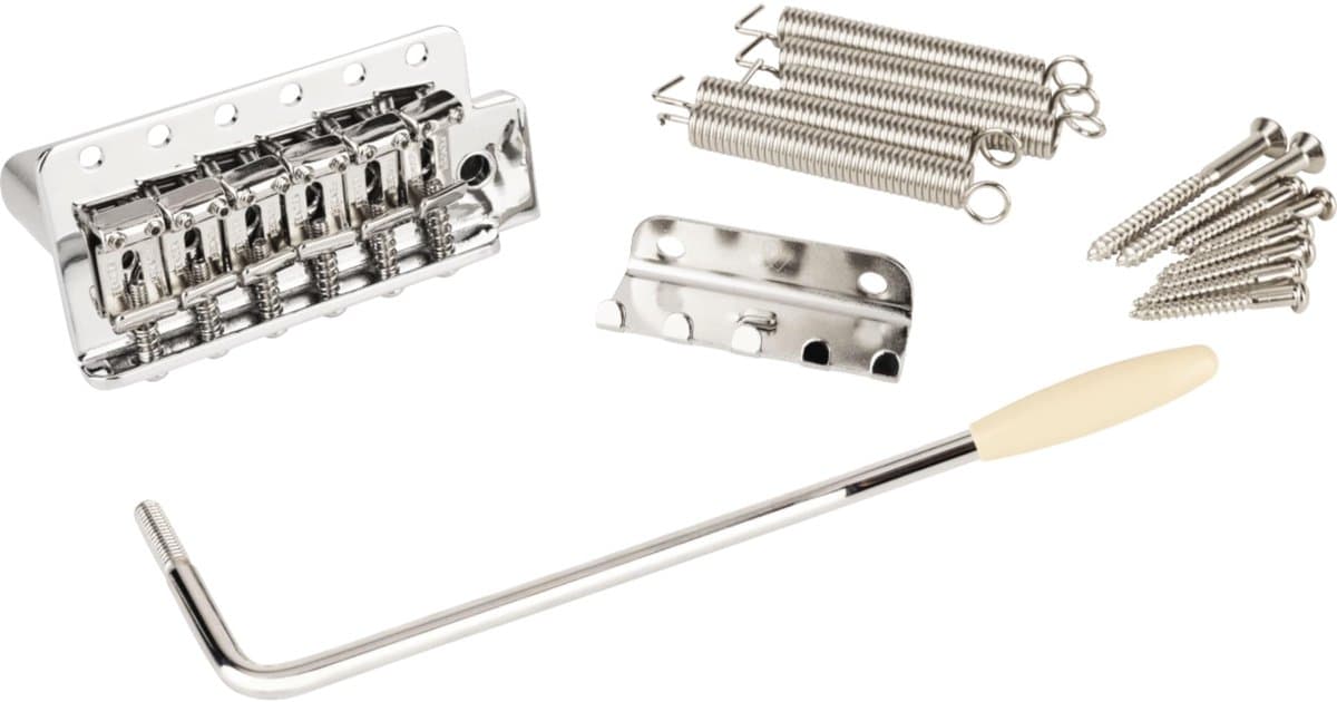 Fender Vintage/Narrow Strat Tremolo Assembly Chrome - Gitaaronderdeel — afbeelding 1