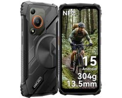 OSCAL MARINE 1 Robuuste Smartphone - 12GB RAM - 128GB ROM - 5100mAh - 6.56 Inch - IP68 Waterdicht - Dual SIM - Android 15 - NFC - Zwart