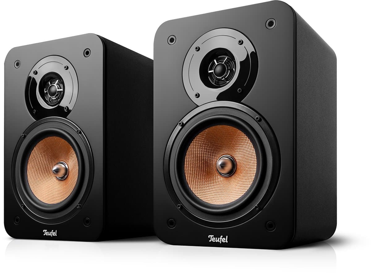 Teufel ULTIMA 20 - 2-kanaals hifi-boekenplankspeakers - 50 watt - set van 2 - Bassreflex-ontwerp - zwart — afbeelding 1
