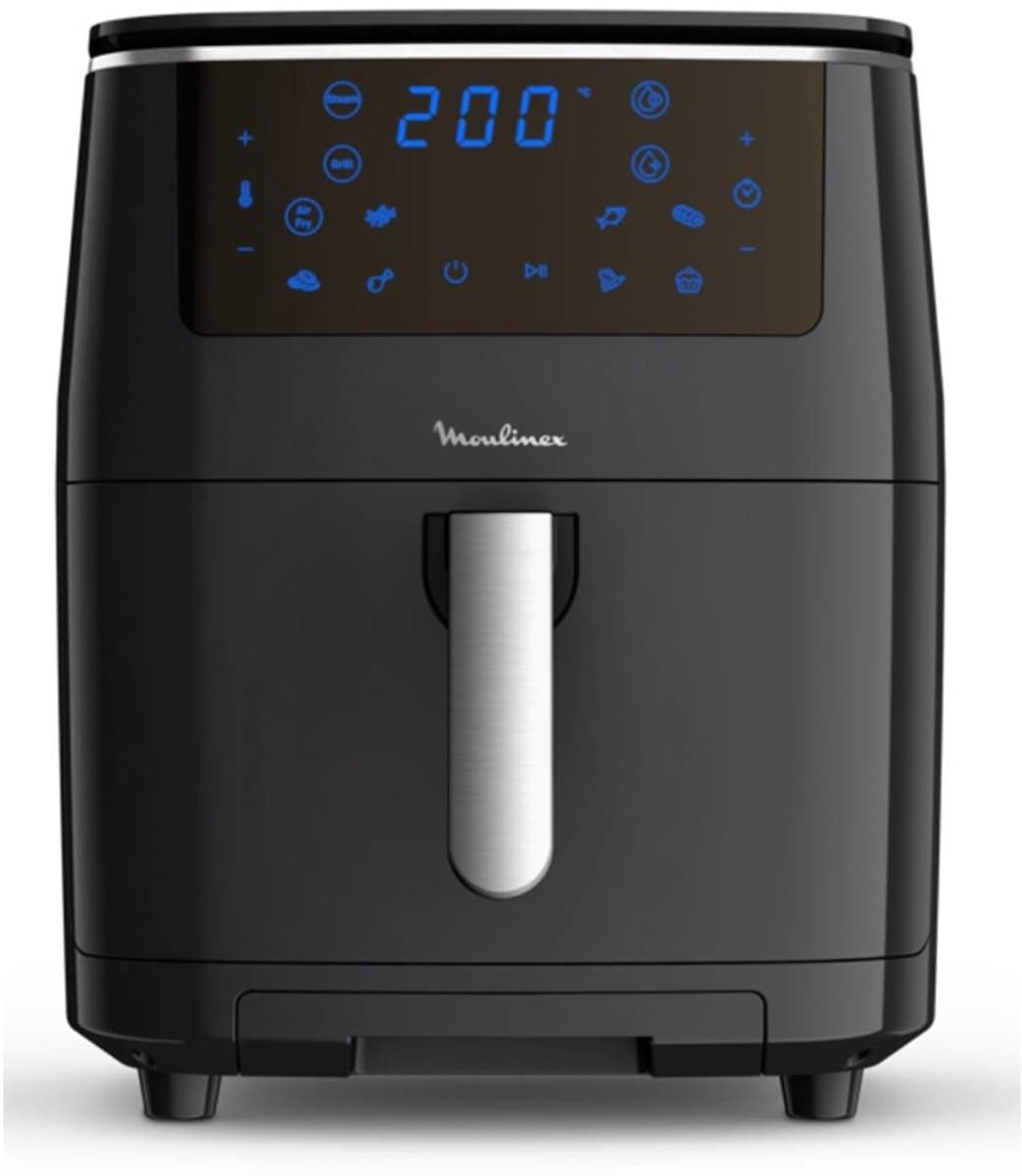 Moulinex AL201810 friteuse Enkel 6,5 l Heteluchtfriteuse Zwart — afbeelding 1