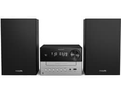 PHILIPS TAM3205M2 Micro-muzieksysteem, Bluetooth, CD-speler, USB, Auracast FM-radio, 85% PCR-materiaal