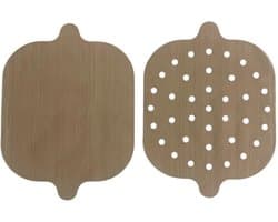 Nostik Airfryer Bakvellen 2 Stuks Vierkant Pfas Vrij 24x24cm