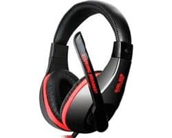 DrPhone X-Shark KX102 Gaming Headset – Over-Ear Koptelefoon met Microfoon – 3,5mm Audio – Comfortabel voor PC, Laptop & Console