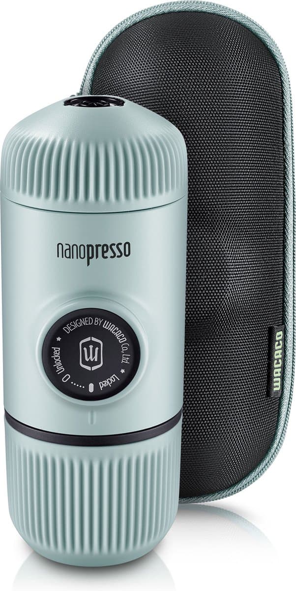 Wacaco Nanopresso Artic Blue - portable espresso machine — afbeelding 1