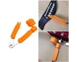 Gitaar Tool - Gitaar gereedschap - 3-in-1 - Gitaarsnaar tang - Gitaartang - Snaren knippen - Gitaar stemmer - Gitaar onderhouden - Muziekinstrument - Guitar String Winder - String Cutter -