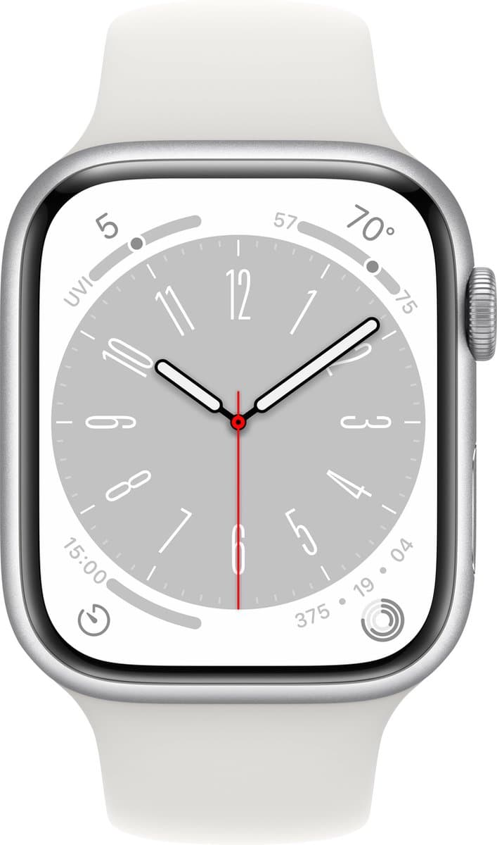 Apple Watch Series 8 - 41mm - Zilver Aluminium — afbeelding 1