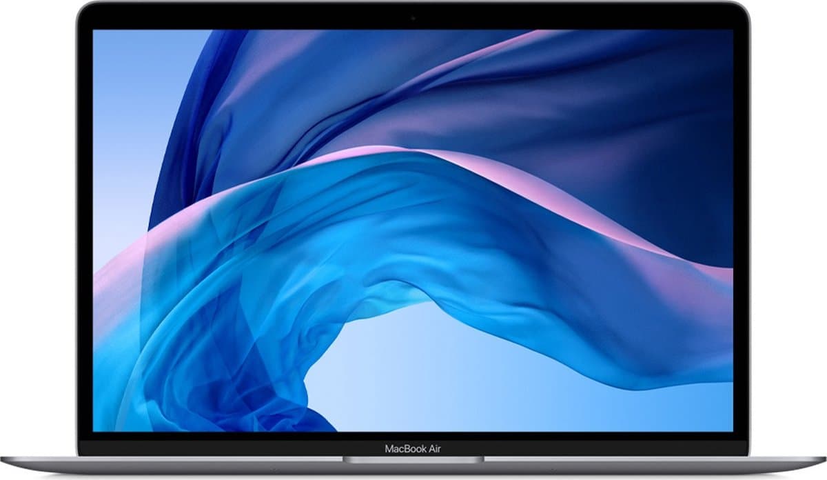 Apple MacBook Air Intel® Core™ i5 Laptop 33,8 cm (13.3") 8 GB LPDDR3-SDRAM 128 GB SSD Wi-Fi 5 (802.11ac) macOS Mojave Grijs — afbeelding 1