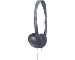 SoundLAB comfortabele on-ear stereo hoofdtelefoon / zwart - 2 meter