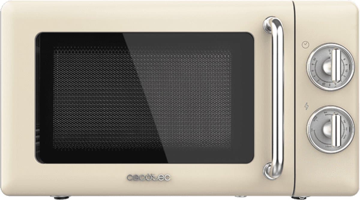Cecotec 01709 magnetron Beige, Roestvrijstaal Grill-magnetron Aanrecht 20 l 700 W — afbeelding 1