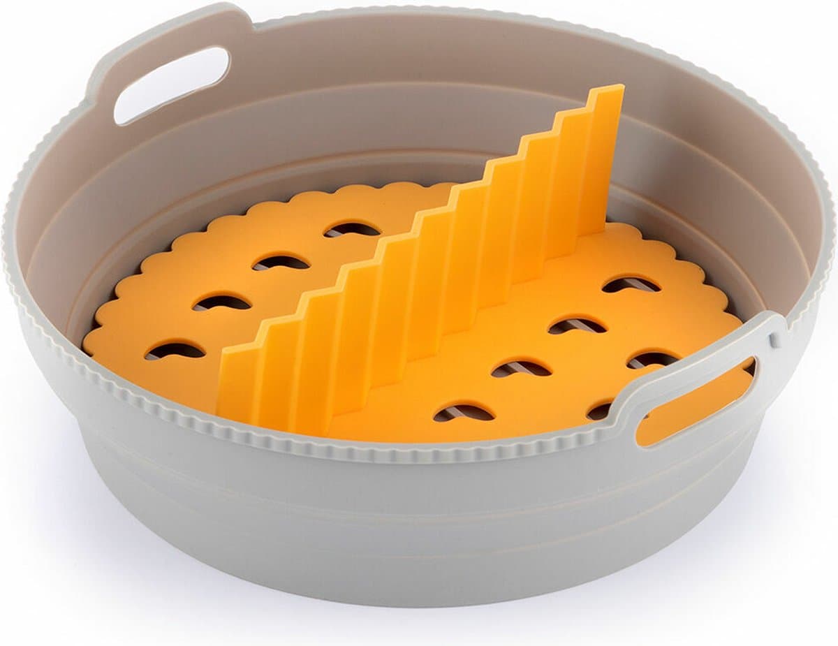 Opvouwbaar siliconen mandje voor airfryer Fliynner InnovaGoods — afbeelding 1